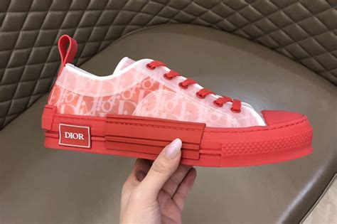 dior b23 low red|christian Dior low tops.